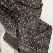 Cotton Silk (Black & Gold)