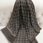 Cotton Silk (Black & Gold)