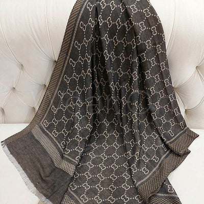 Cotton Silk (Black & Gold)