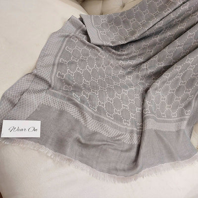 Cotton Silk (Grey & Silver)