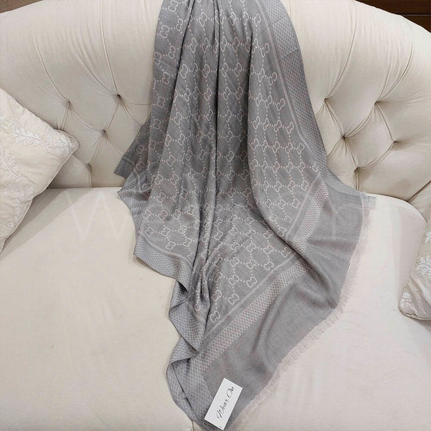Cotton Silk (Grey & Silver)