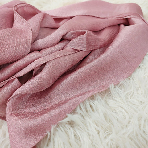 Crinkle Silk (Baby Pink)