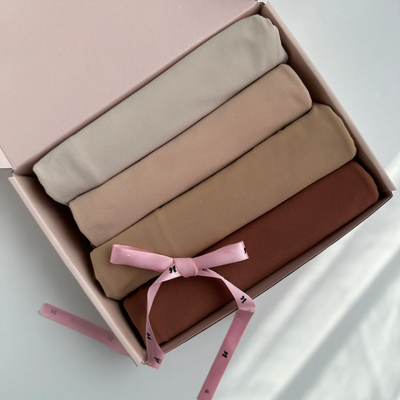 Premium Georgette – Bundle of 4 (Select Colors)