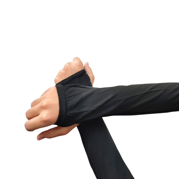 Arm Sleeves (with thumbhole) - Black