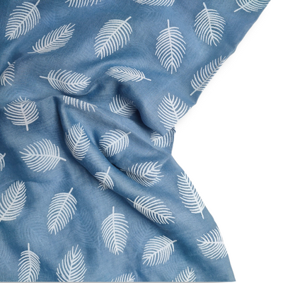 Leafy feel - Sky Blue