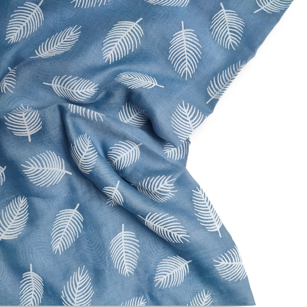 Leafy feel - Sky Blue