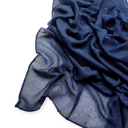 Lawn sequin Glam - Navy Blue