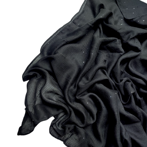 Lawn sequin Glam - Black