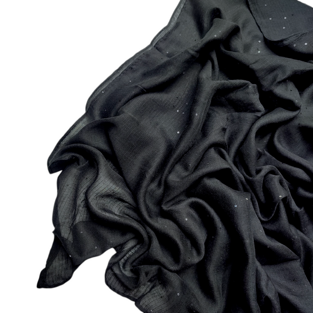 Lawn sequin Glam - Black
