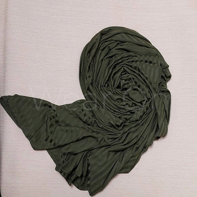 Irregular Ribbed Jersey – (Green)