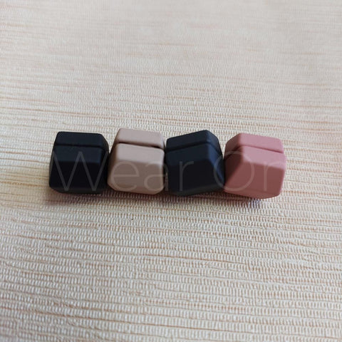 Magnetic Pins Hexagonal (Matt Finish Black)