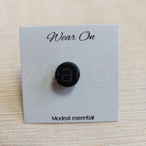 Magnetic Pins Round (Matt Finish Black)