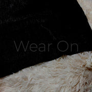 Metallic Chiffon (Black)