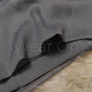 Metallic Chiffon (Grey)
