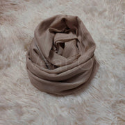 Metallic Chiffon (Khaki)