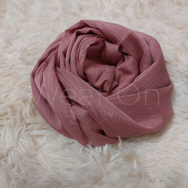Metallic Chiffon (Pink)