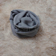 Metallic Chiffon (Silver)