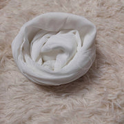 Metallic Chiffon (White)