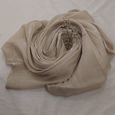 Organza Luxury Silk (Champagne Beige)