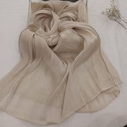 Organza Luxury Silk (Champagne Beige)