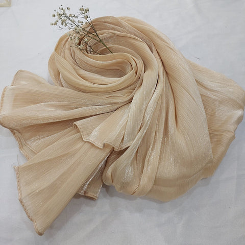 Organza Luxury Silk (Dull Gold)