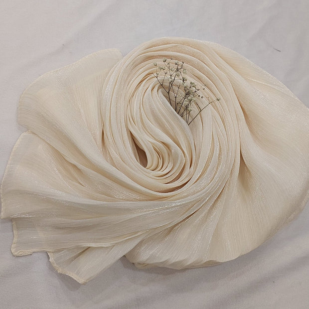 Organza Luxury Silk (Ivory Cream)