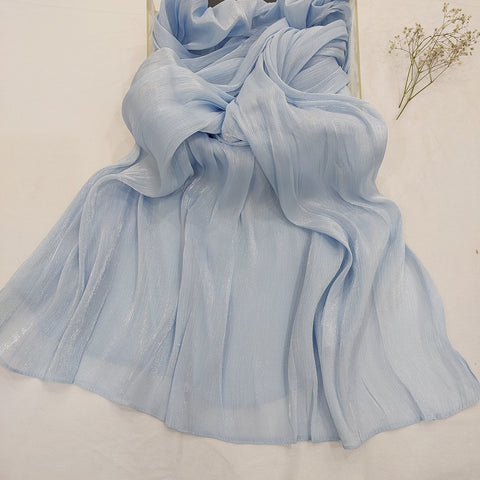 Organza Luxury Silk (Light Blue)