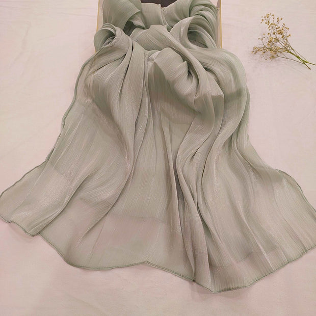 Organza Luxury Silk (Mint Green)