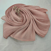 Organza Luxury Silk (Powder Pink)