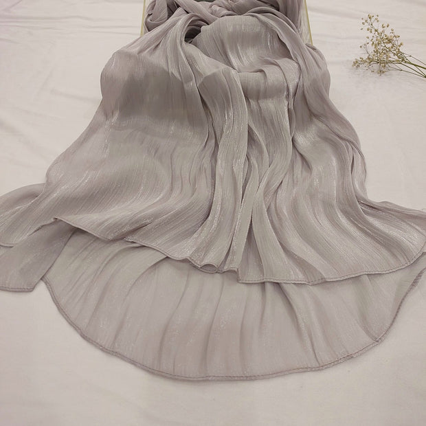 Organza Luxury Silk (Silver)