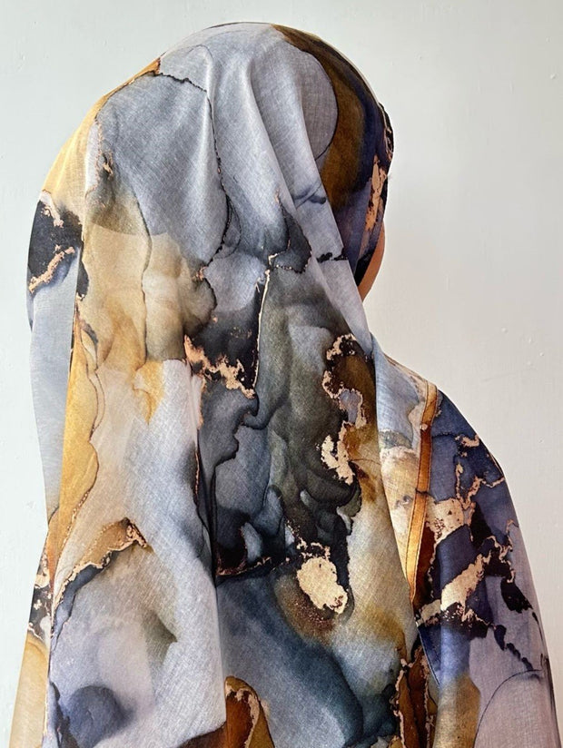 Printed Modal Amber Noor