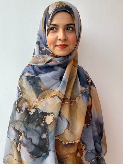 Printed Modal Amber Noor