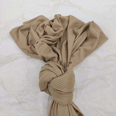 Ribbed Jersey (Beige)