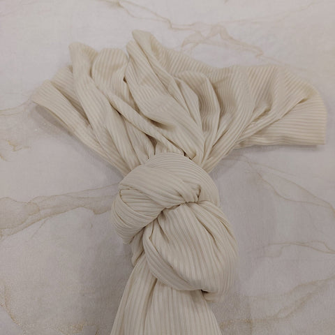 Ribbed Jersey (White)