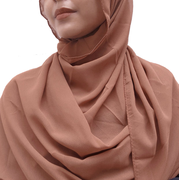 Georgette (Mauve)