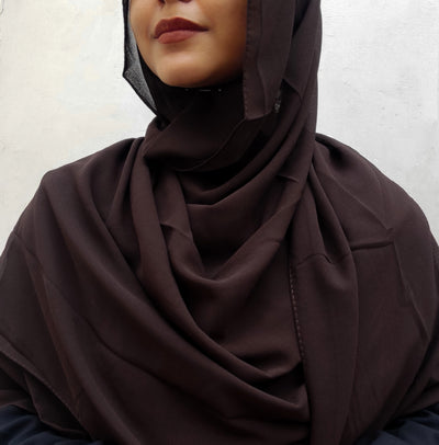 Georgette (Mocha)
